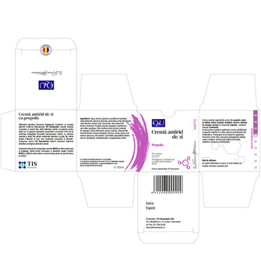 Q4U Cremă antirid de zi cu propolis