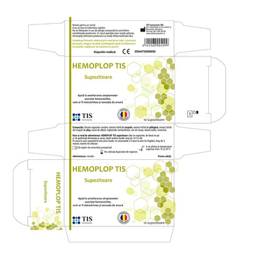 HEMOPLOP TIS, supozitoare