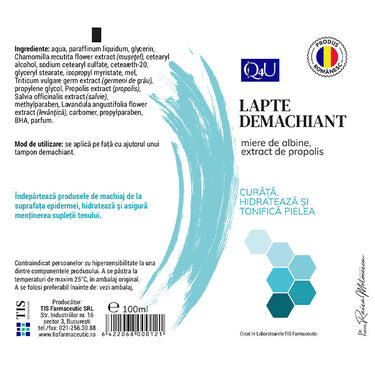 Q4U Lapte demachiant